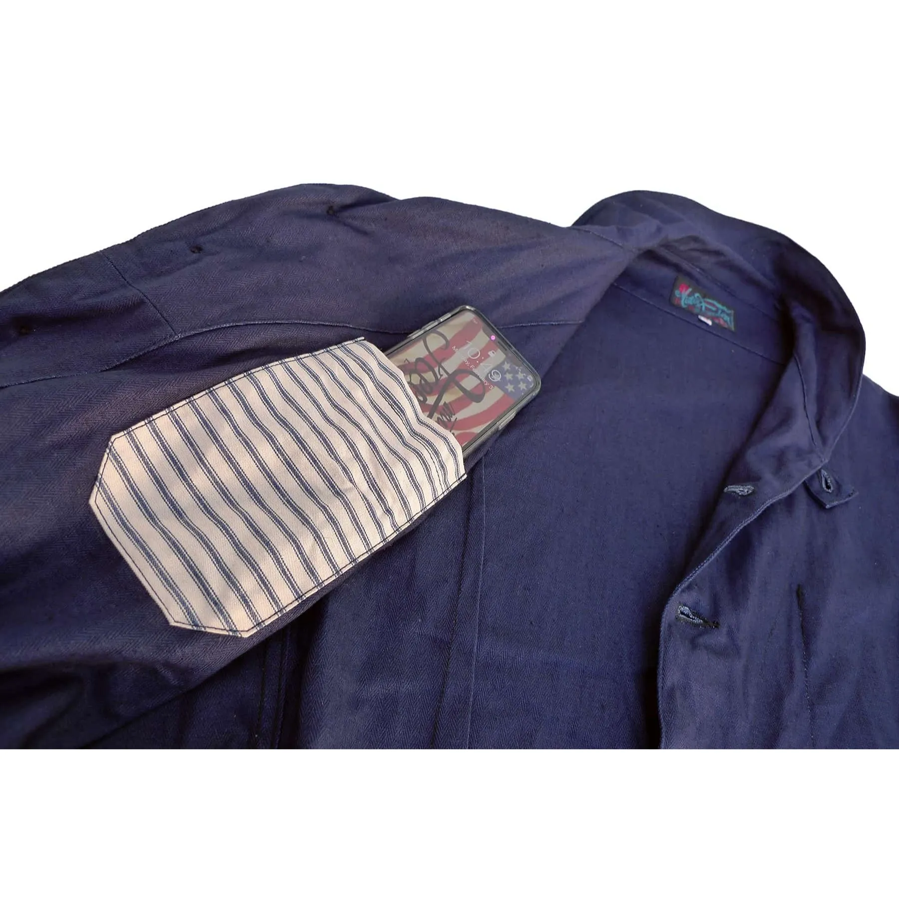 Dockyard Jacket - Indigo HBT