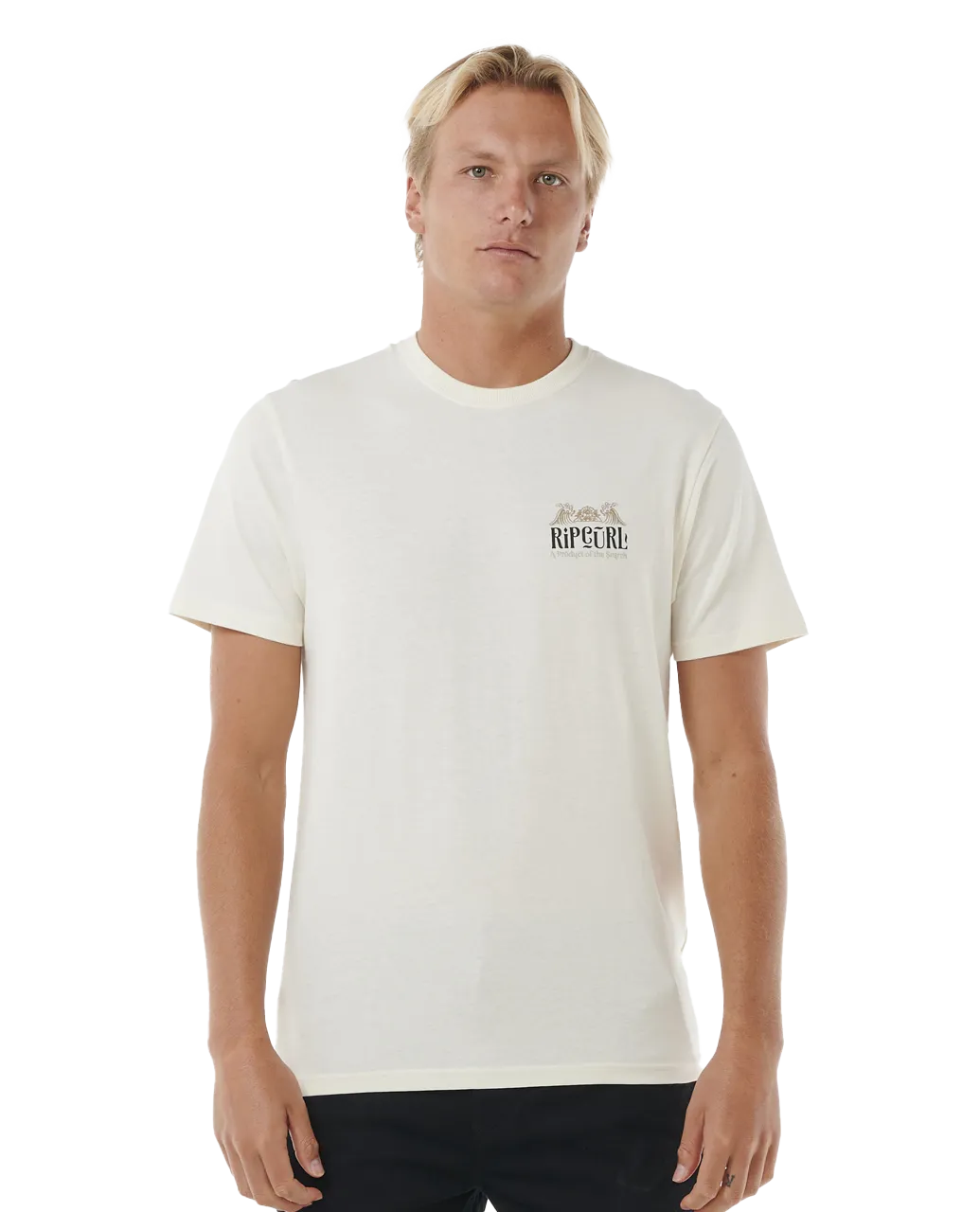 Down The Line T-Shirt in Bone