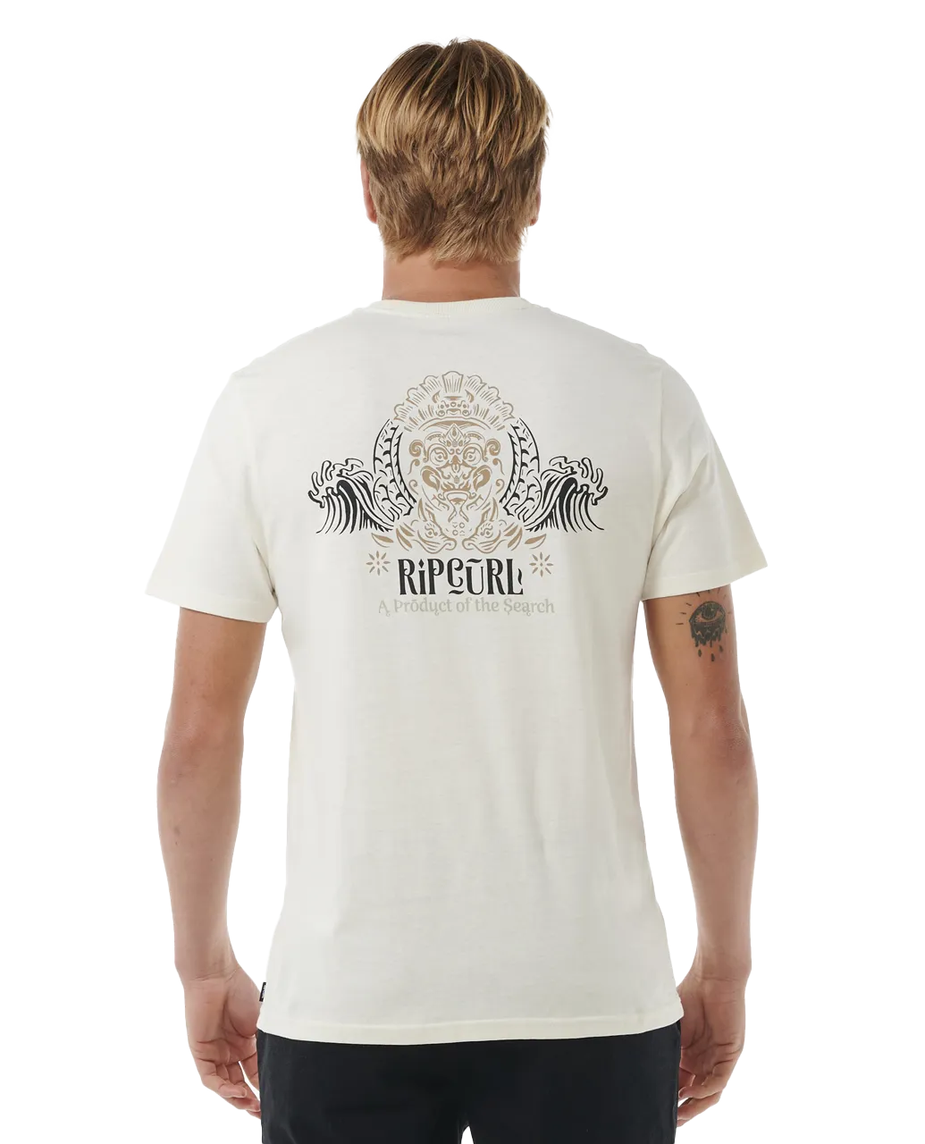 Down The Line T-Shirt in Bone