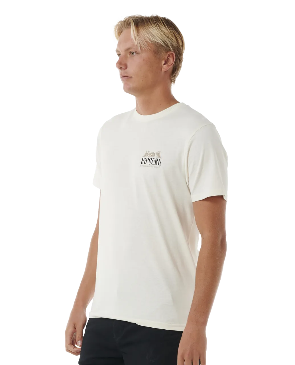 Down The Line T-Shirt in Bone