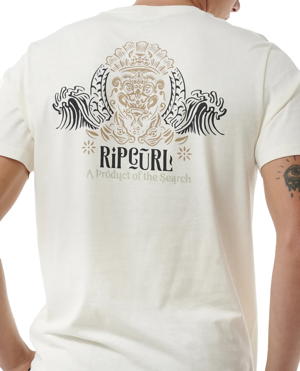 Down The Line T-Shirt in Bone