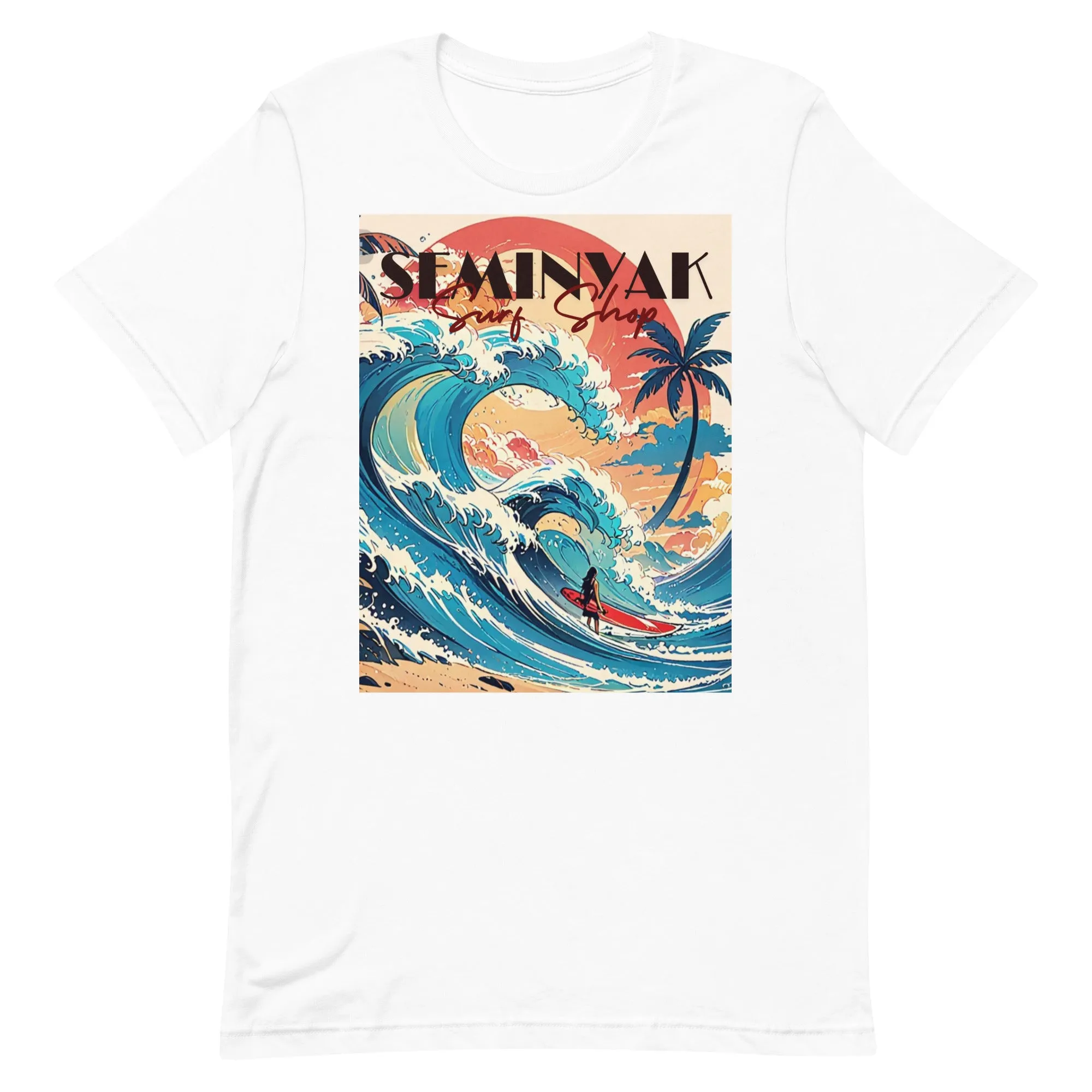 DUO MODERN “Seminyak Surf Shop” Unisex T-Shirt