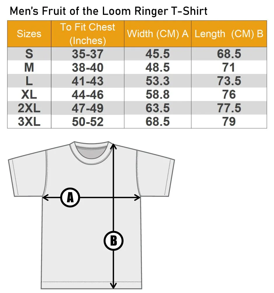 Endless Summer American Muscle Car Surfing Mens Ringer T-Shirt FotL
