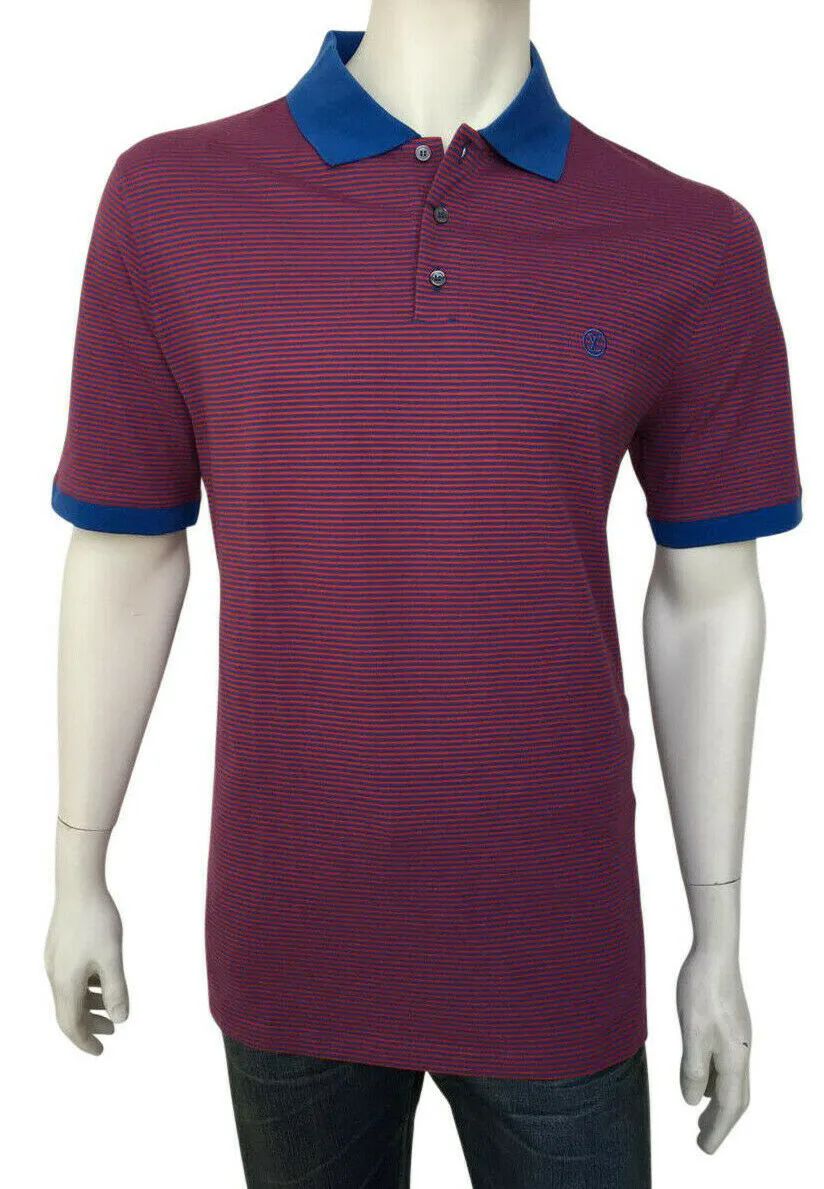 Fil a Fil Striped Polo