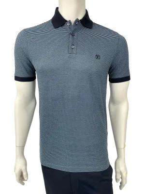 Fil a Fil Striped Polo