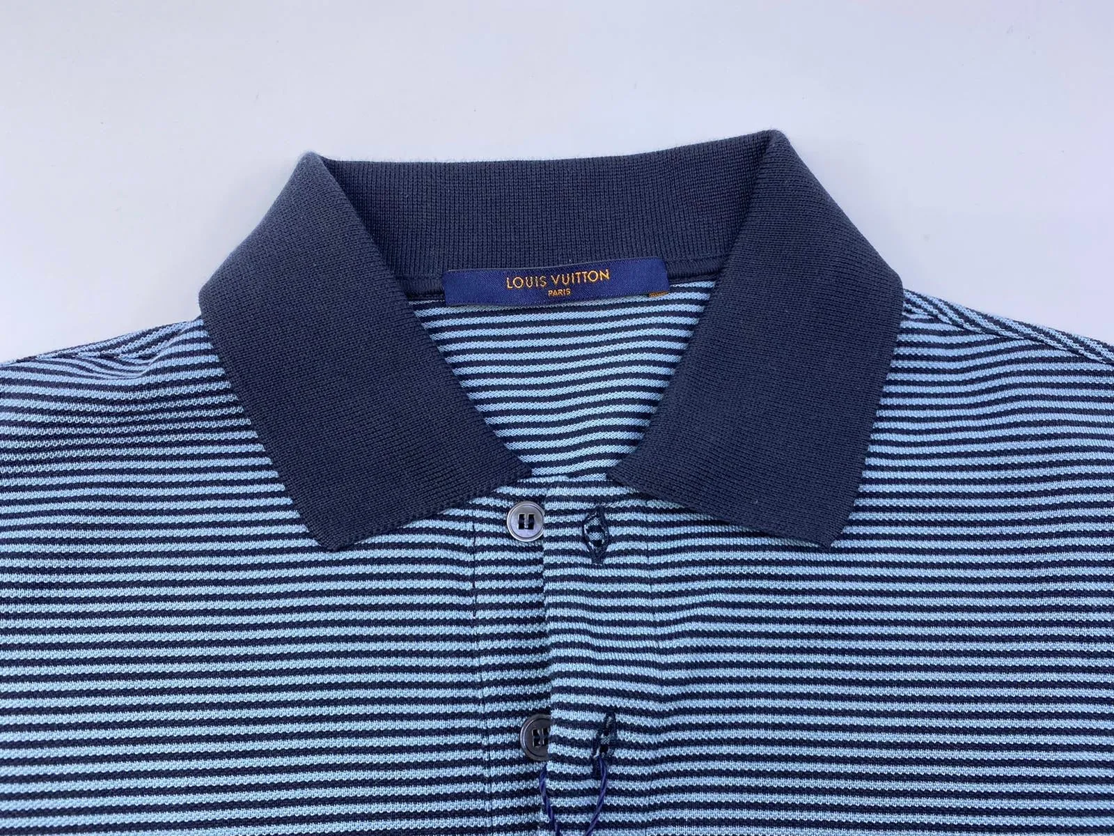 Fil a Fil Striped Polo