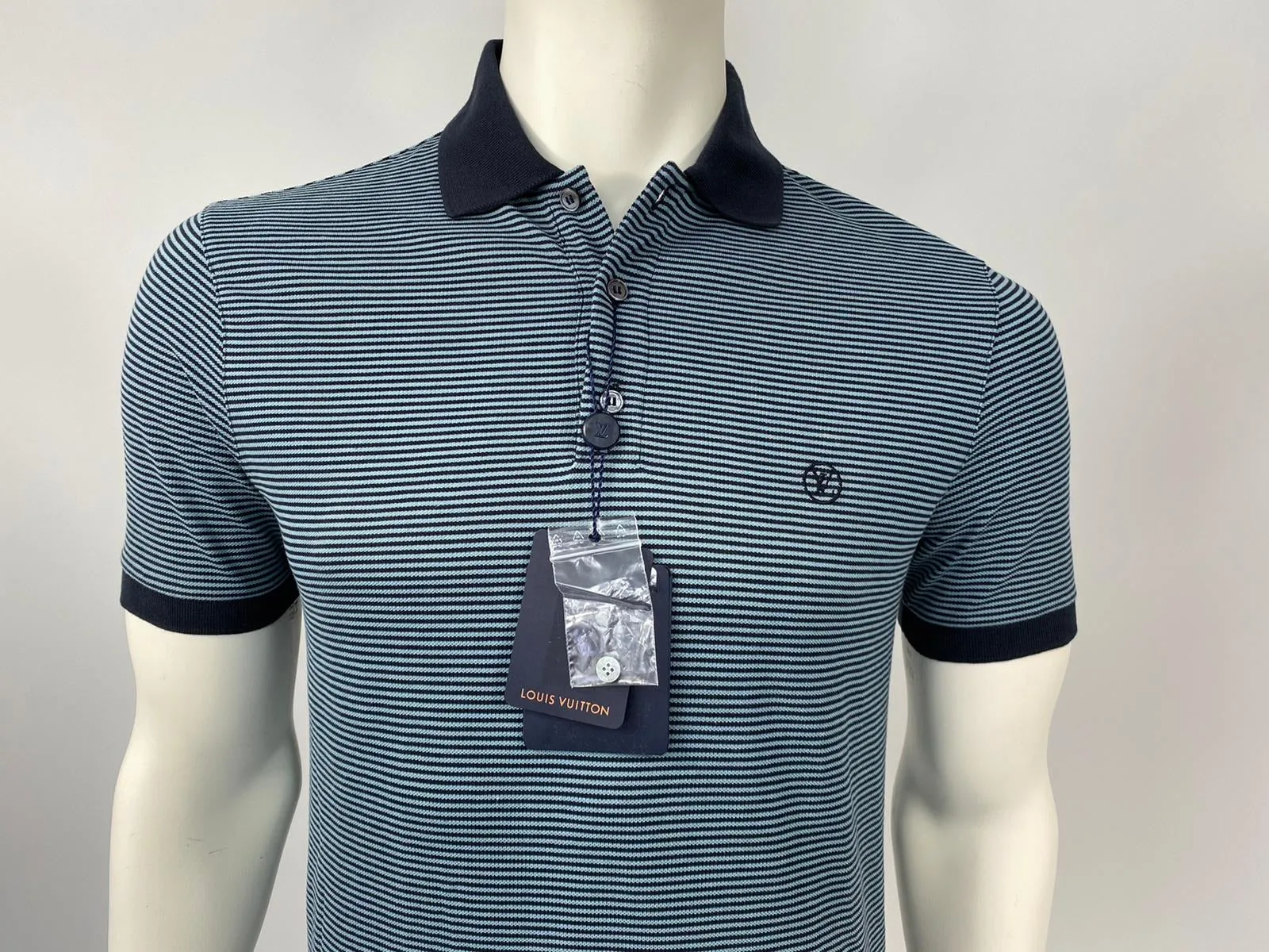 Fil a Fil Striped Polo