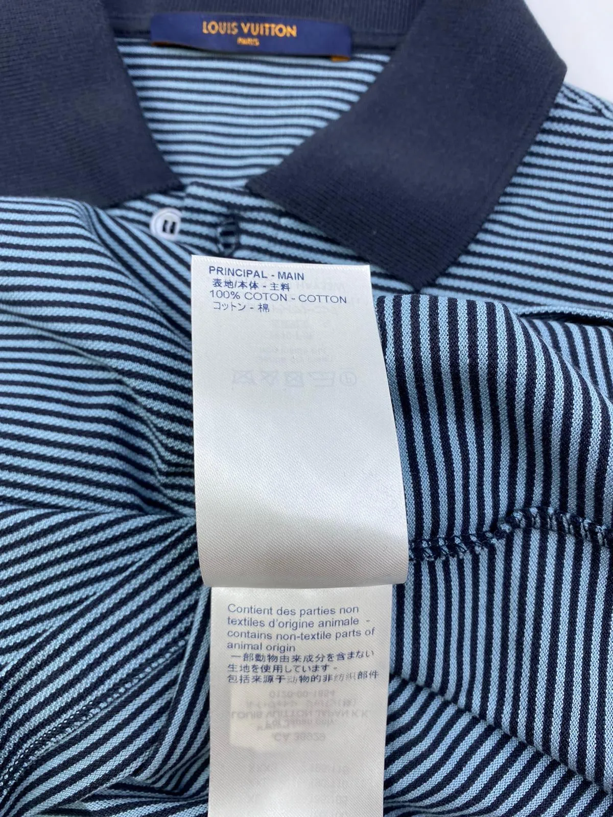 Fil a Fil Striped Polo