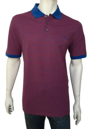 Fil a Fil Striped Polo