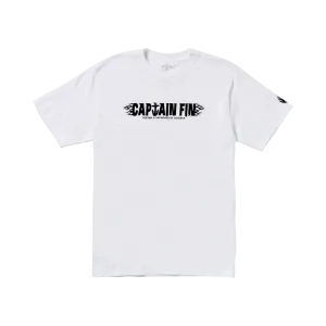 Fin Flame Short Sleeve Tee - White
