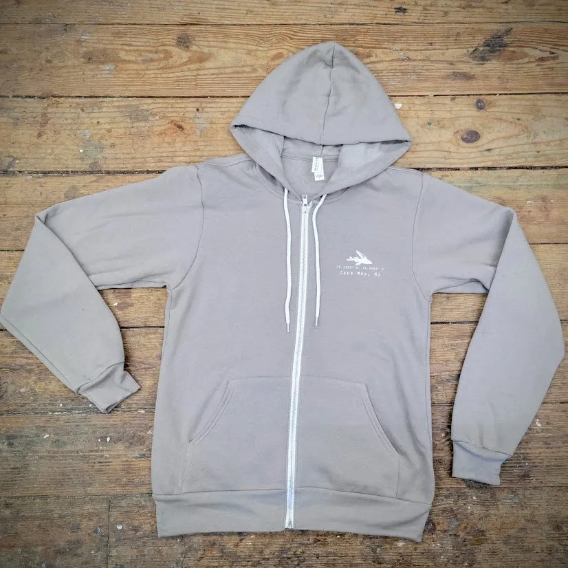 Flying Fish Unisex Full Zip Hoodie