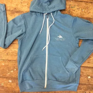 Flying Fish Unisex Full Zip Hoodie
