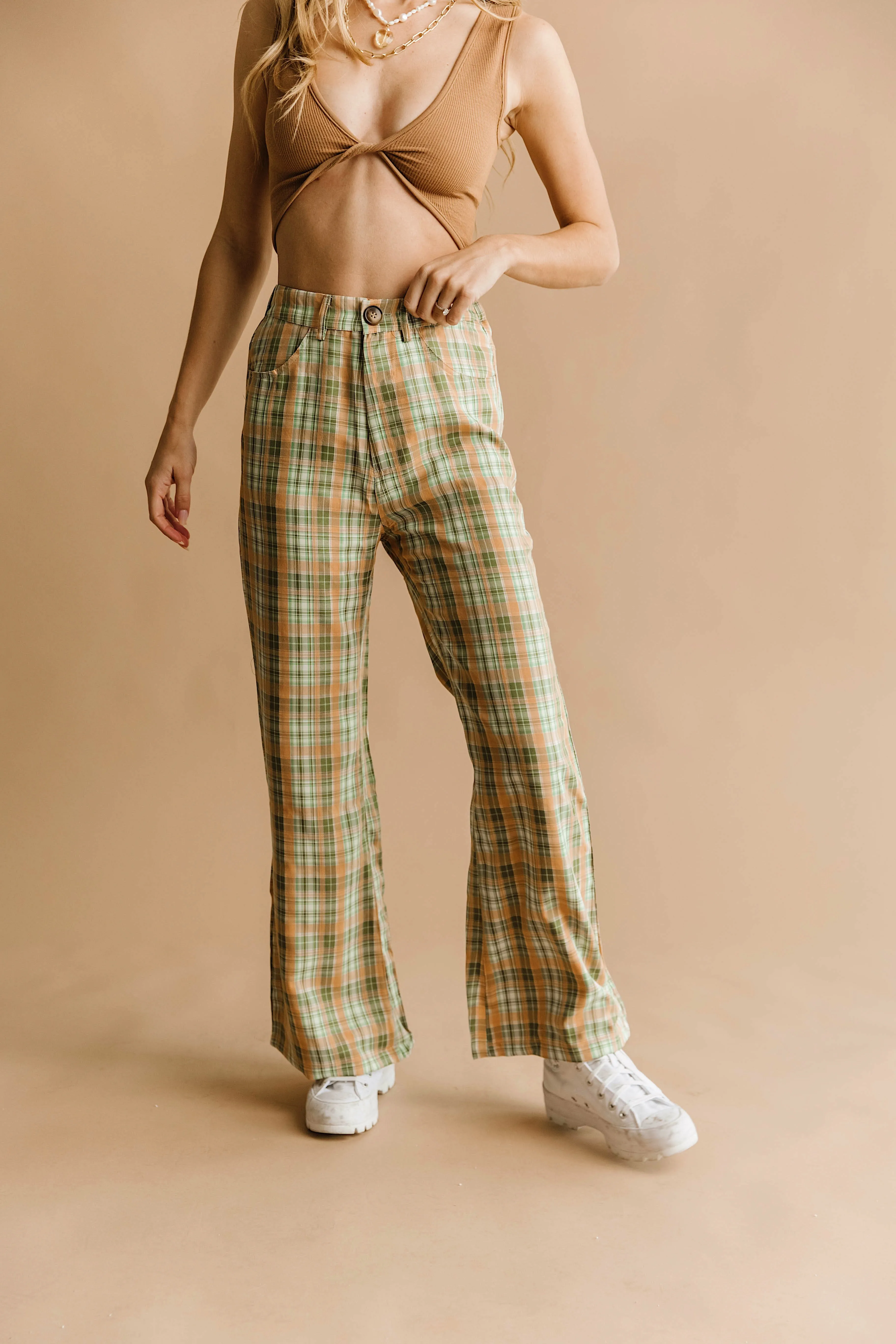 Go-Go Girl Plaid Trousers