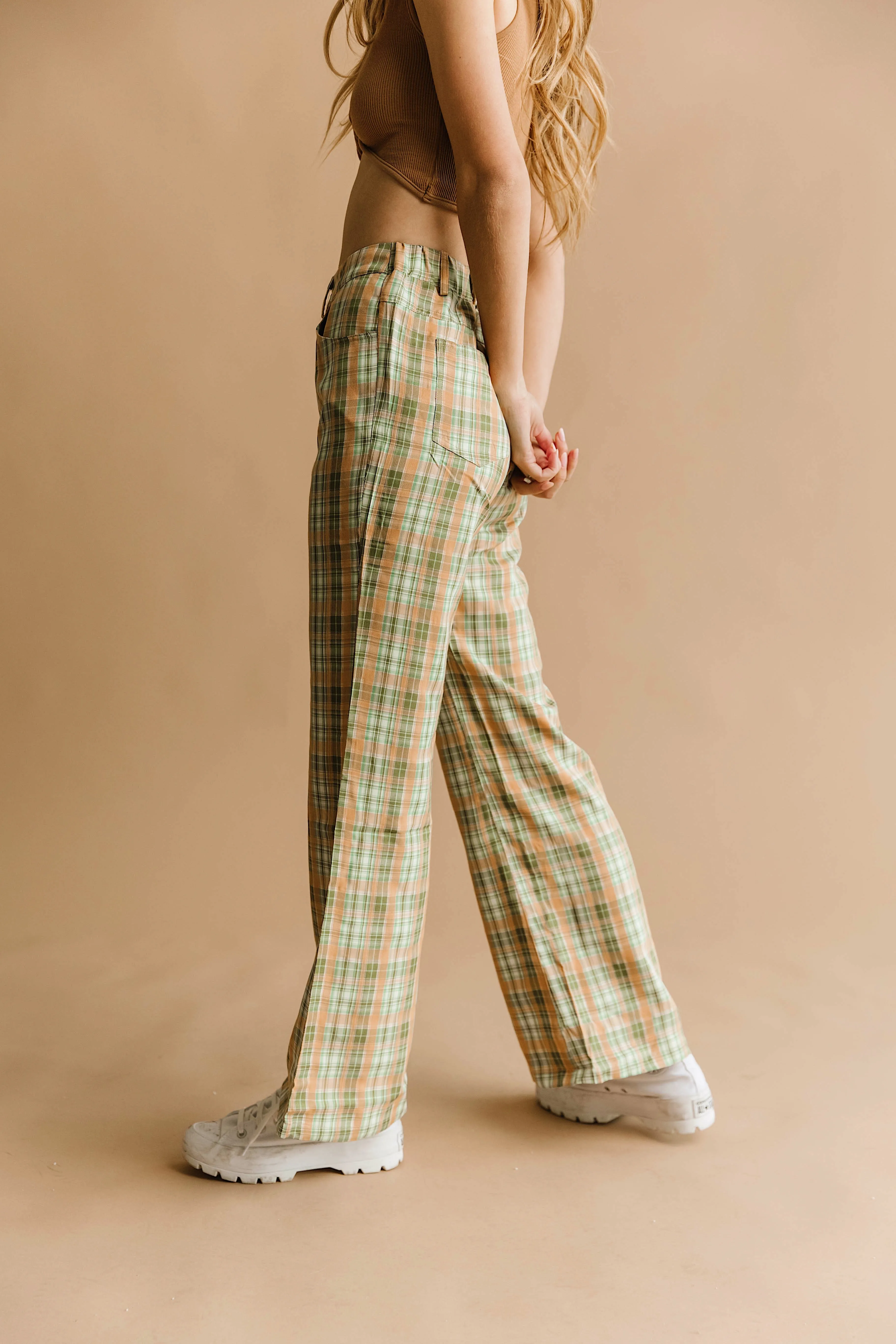 Go-Go Girl Plaid Trousers
