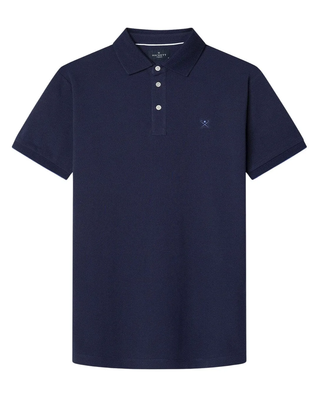 Hackett Ink Blue Swim Trim Arch Polo