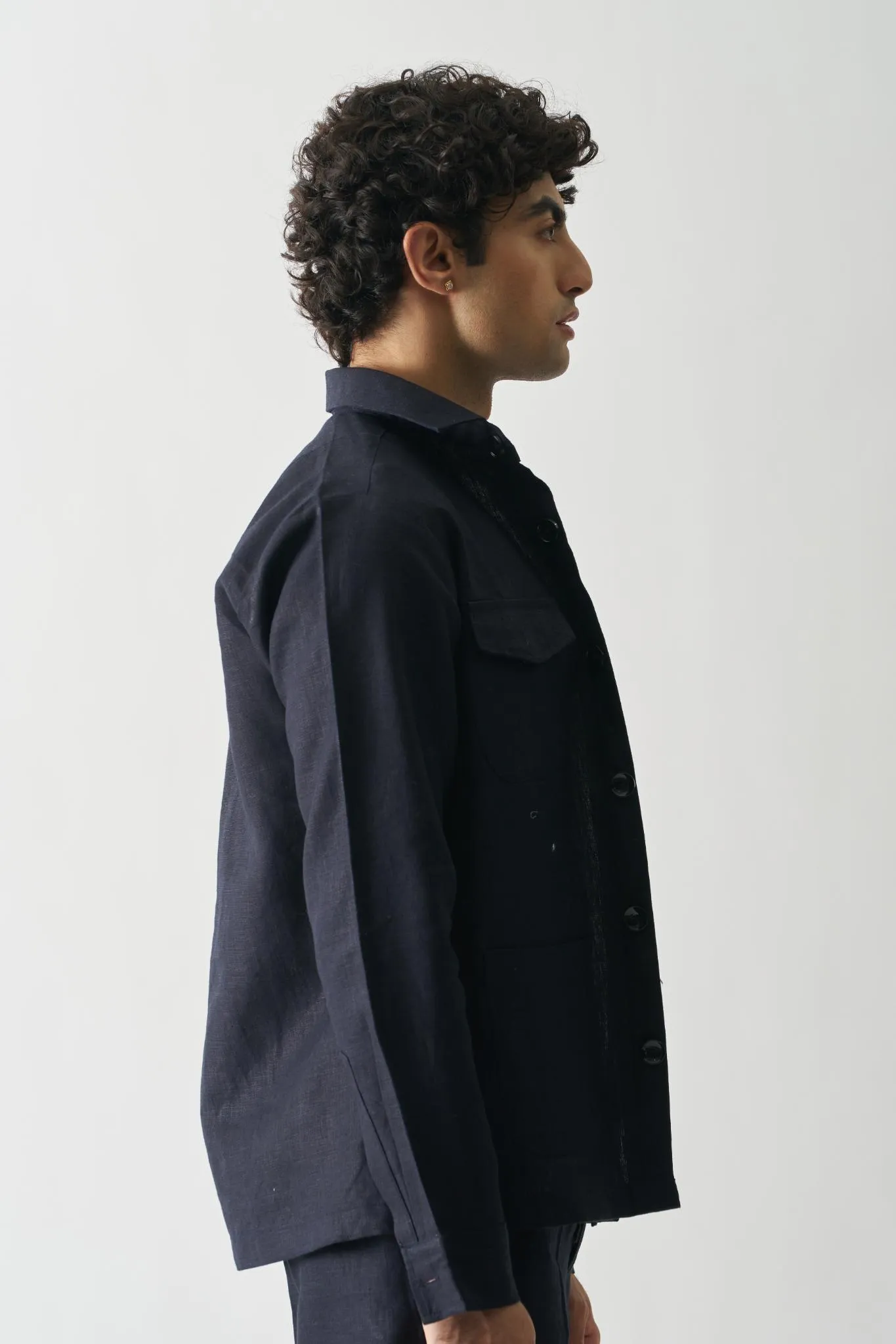 Harbor Breeze Linen Jacket