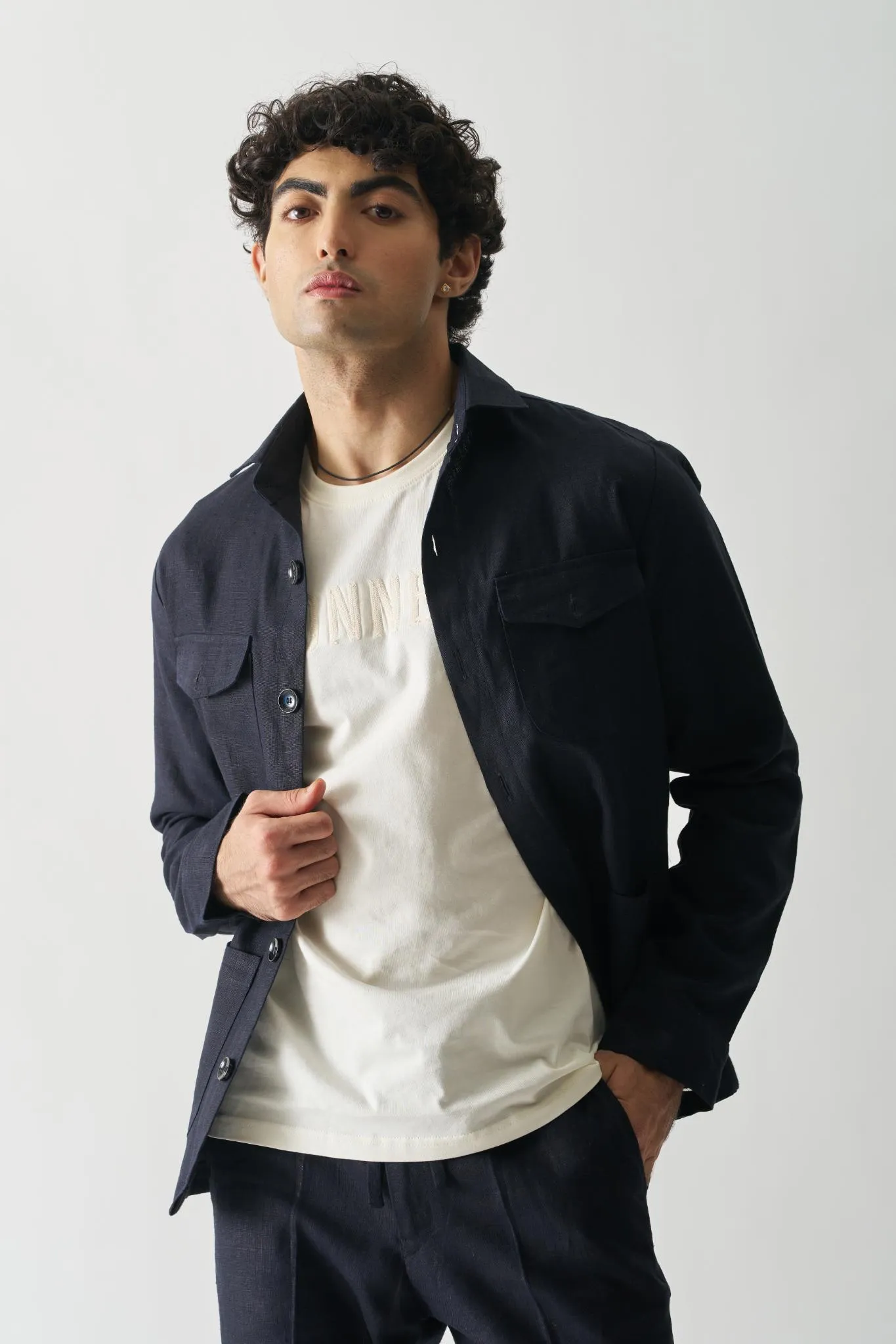 Harbor Breeze Linen Jacket