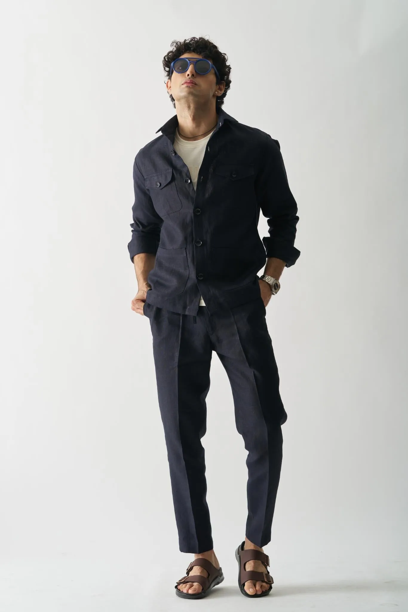 Harbor Breeze Linen Jacket