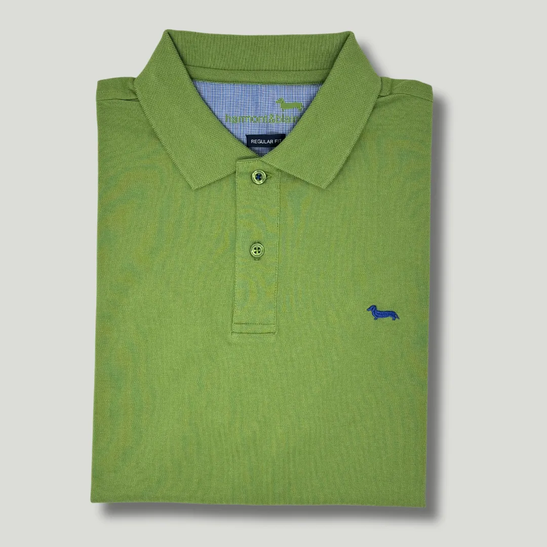 Harmont & Blaine Basic Stretch Polo - Green
