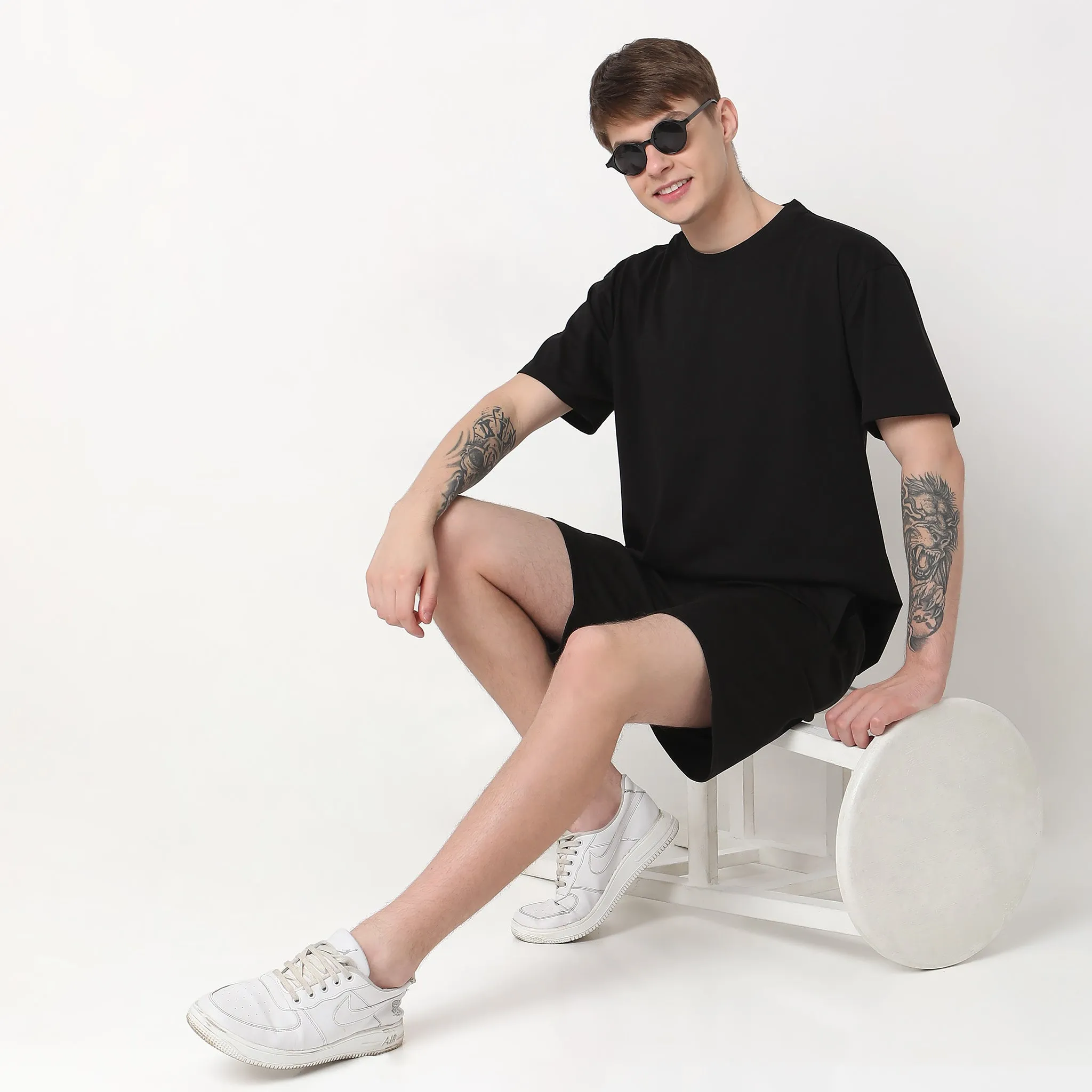 Heavy DutyTeesᵉˣ Oversized Body in an exclusive 210 GSM Patented Fabric