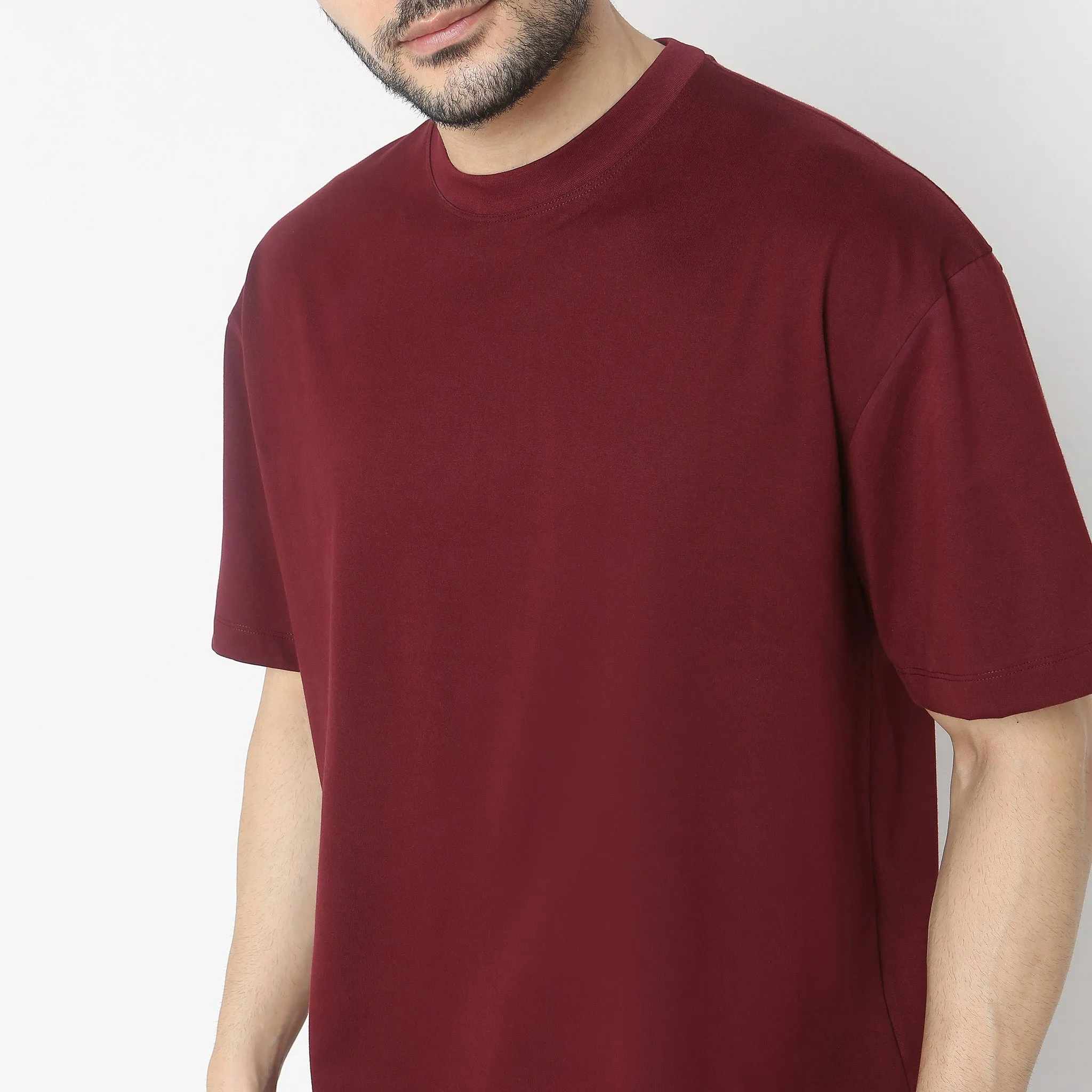 Heavy DutyTeesᵉˣ Oversized Body in an exclusive 210 GSM Patented Fabric
