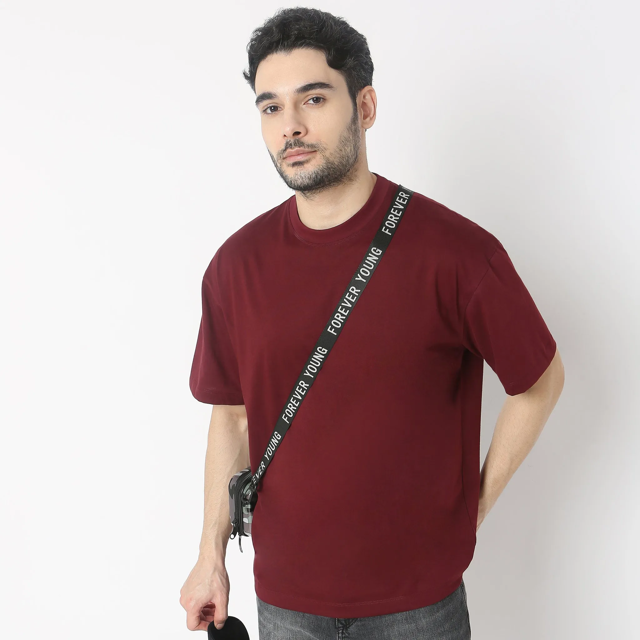 Heavy DutyTeesᵉˣ Oversized Body in an exclusive 210 GSM Patented Fabric