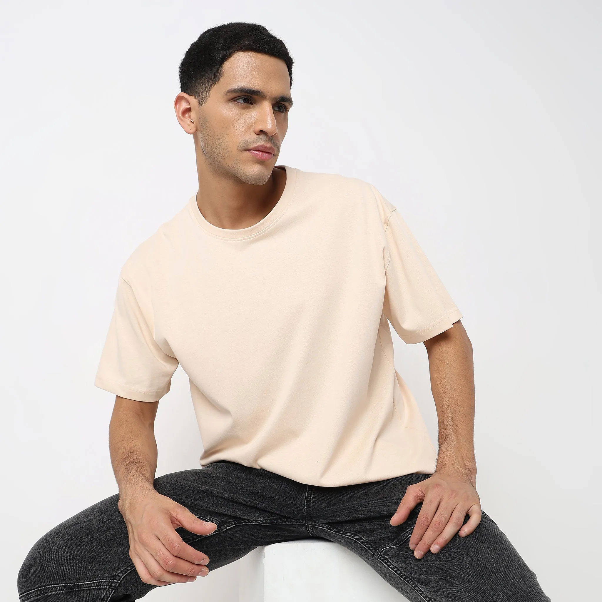 Heavy DutyTeesᵉˣ Oversized Body in an exclusive 210 GSM Patented Fabric