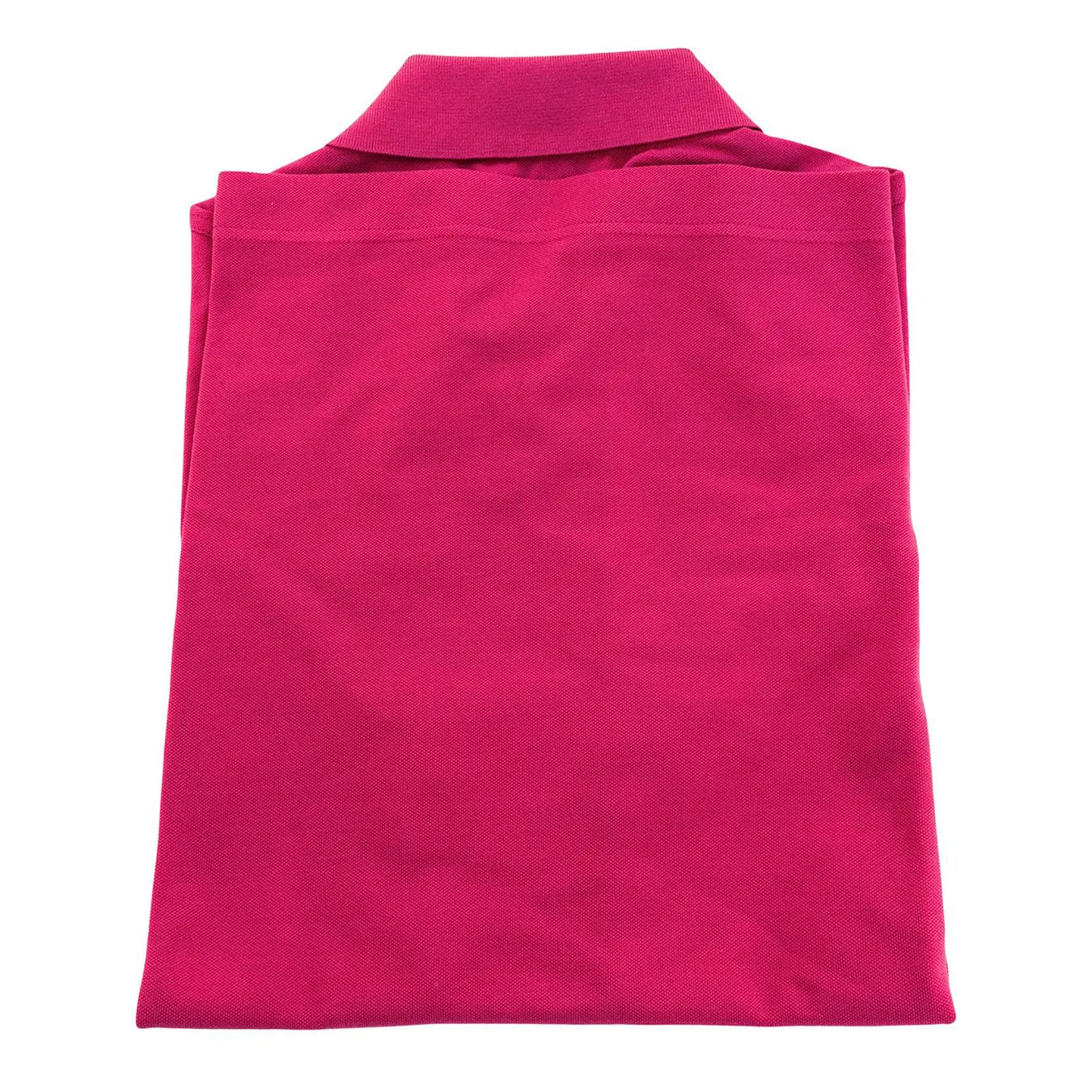 Hermes Rose Indian Men's Polo Short Sleeve Hot Pink Cotton Large Spring!