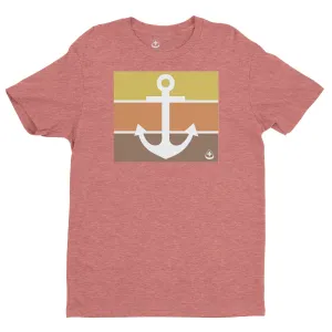 High-Quality Red Anchor Men’s Tee