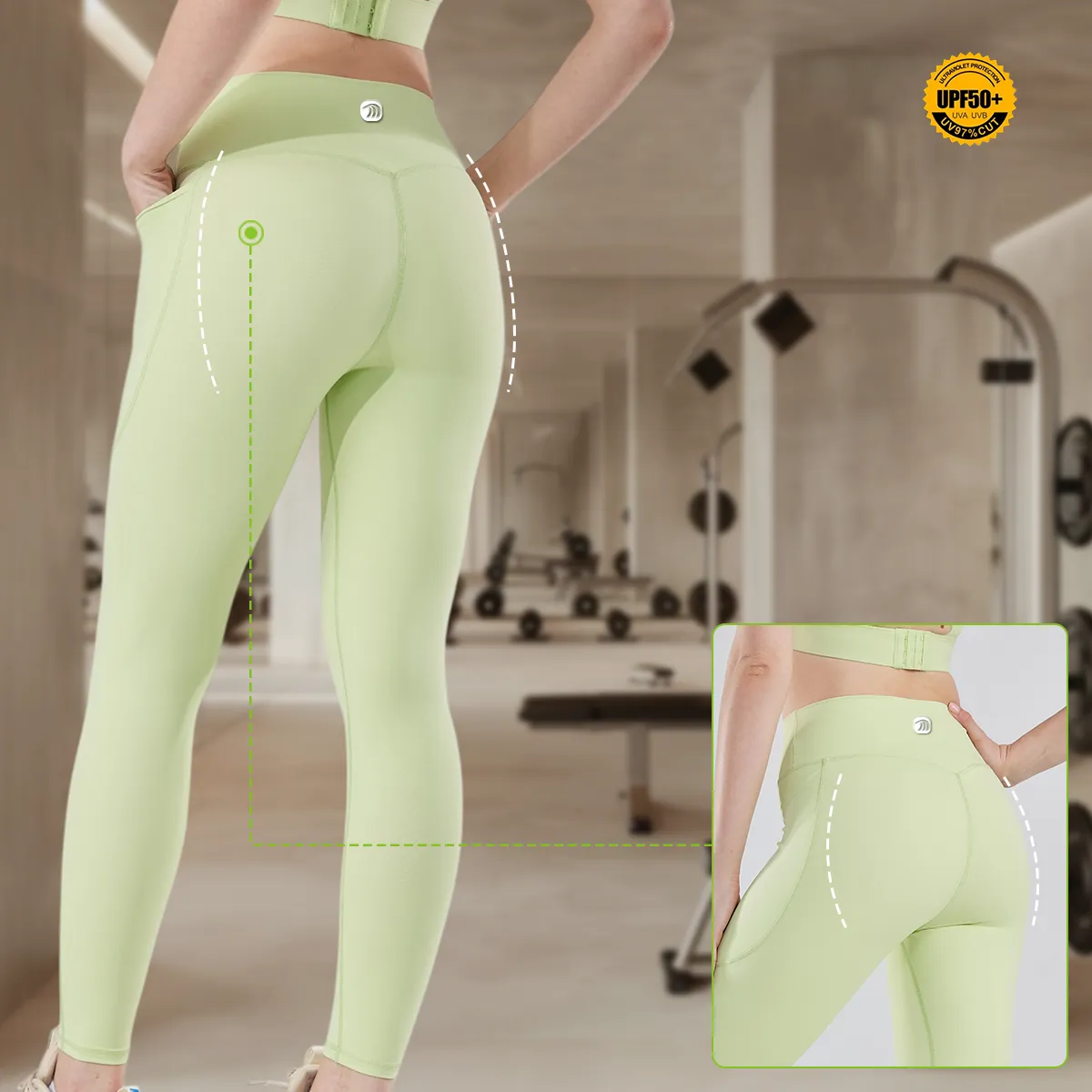 High-Waisted Butt Lifting Yoga Pants