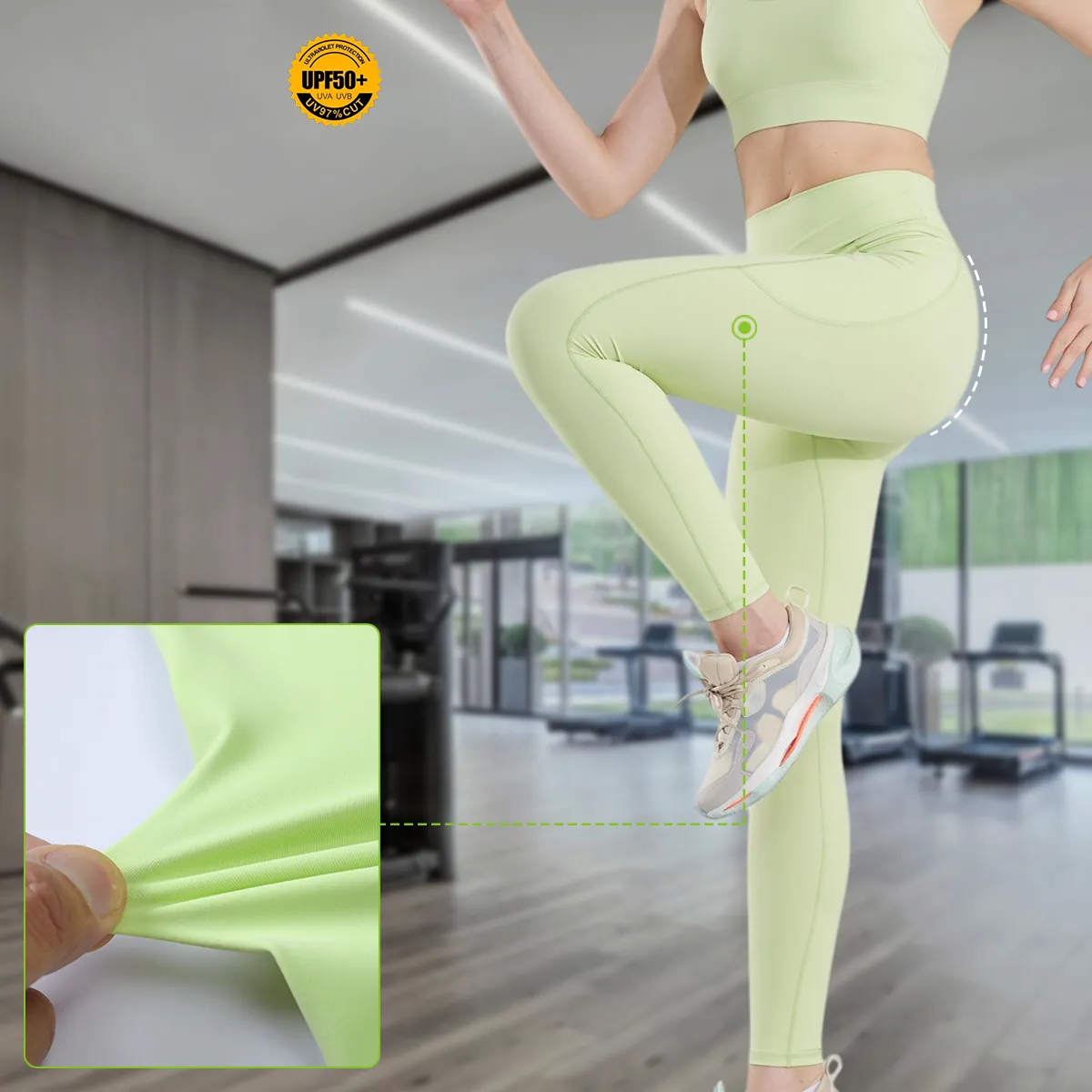 High-Waisted Butt Lifting Yoga Pants