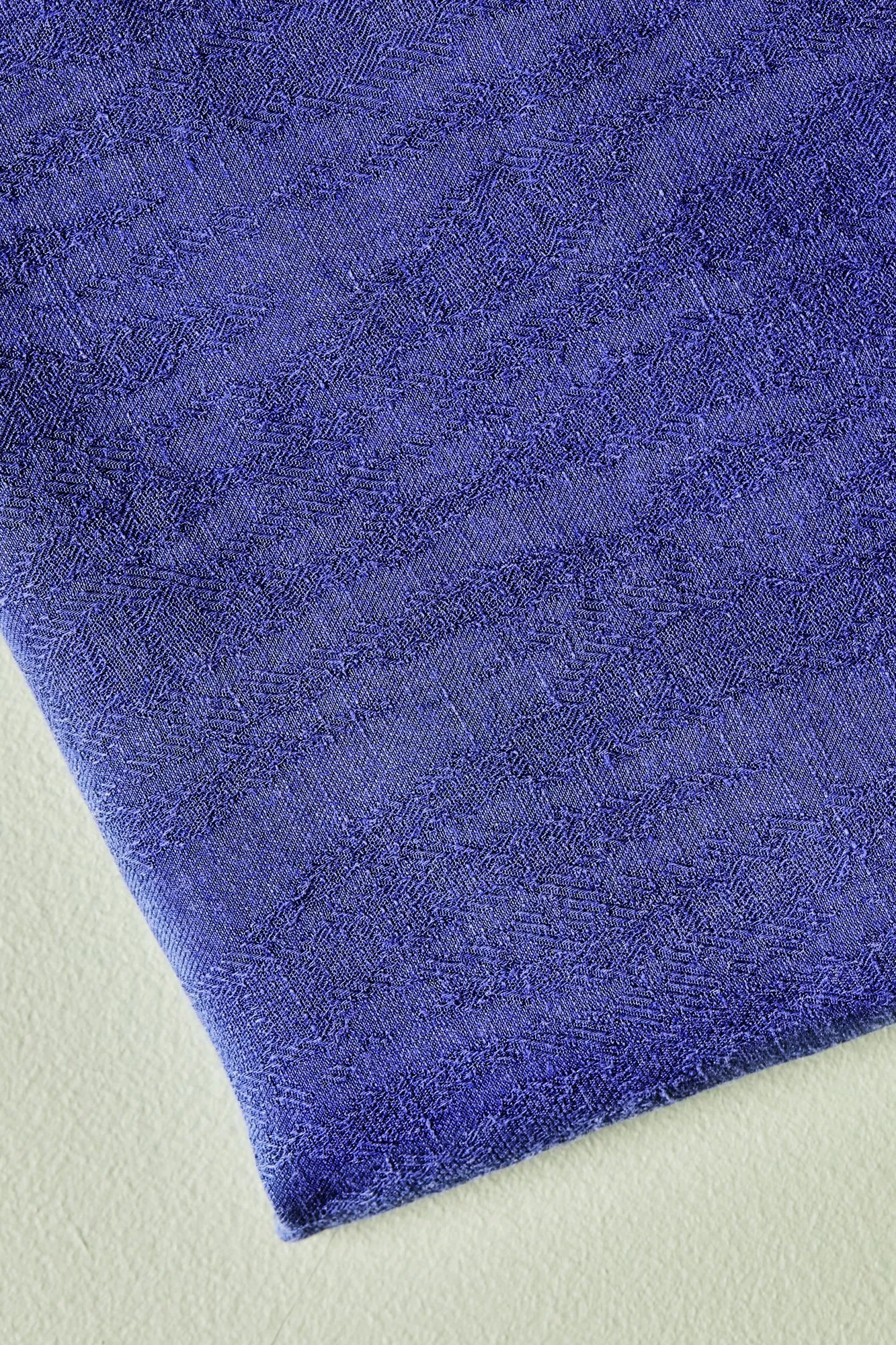 HOYA JACQUARD LINEN BLEND | Lapis
