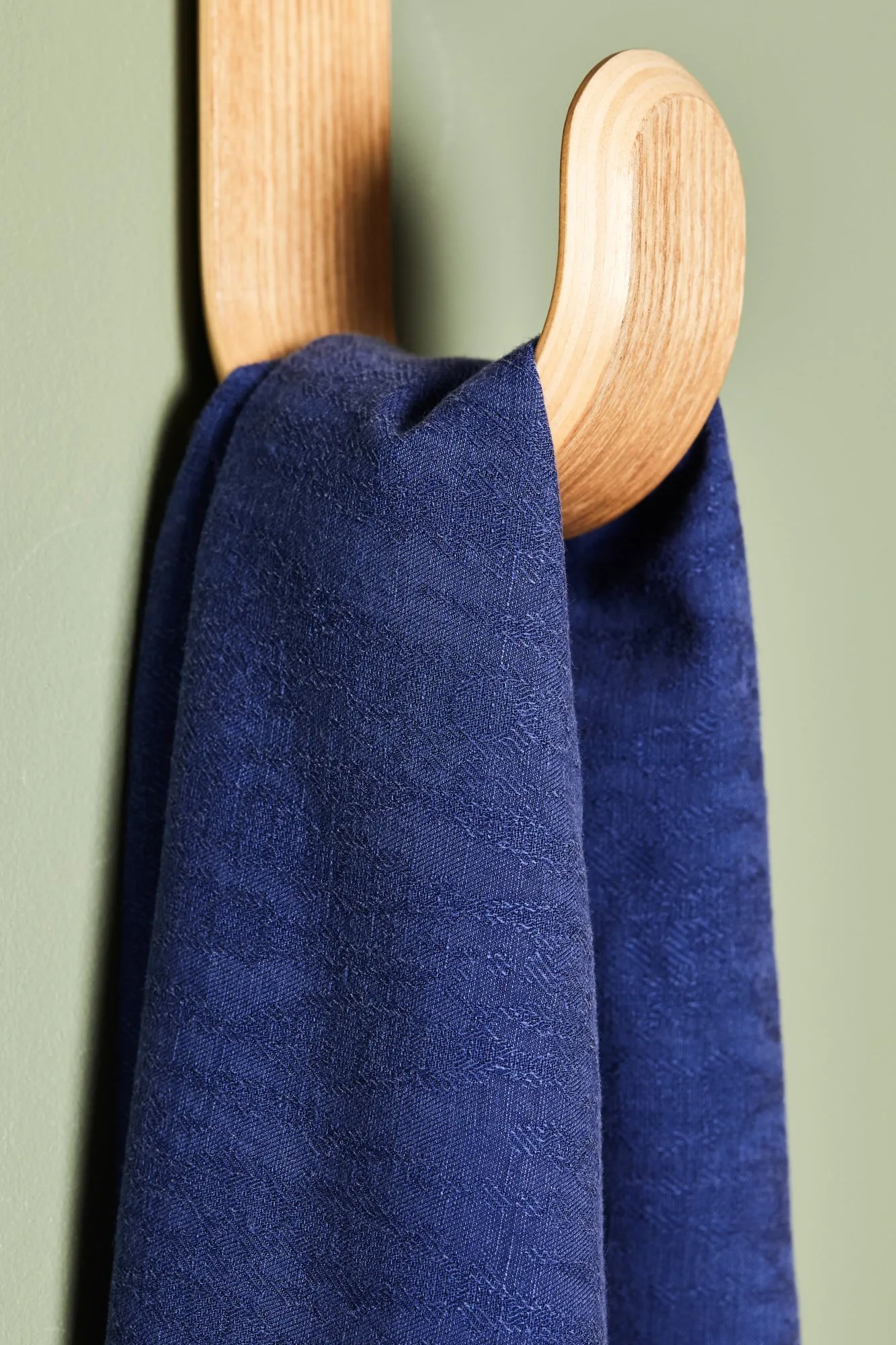 HOYA JACQUARD LINEN BLEND | Lapis