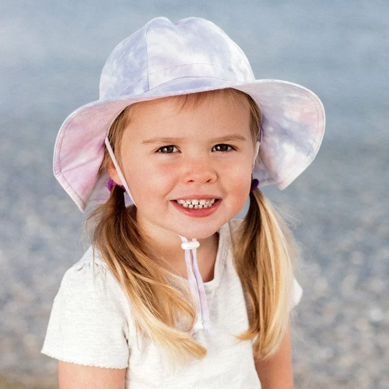 Jan & Jul Gro-With-Me Sun Hat - Cotton  Candy Tie-Dye