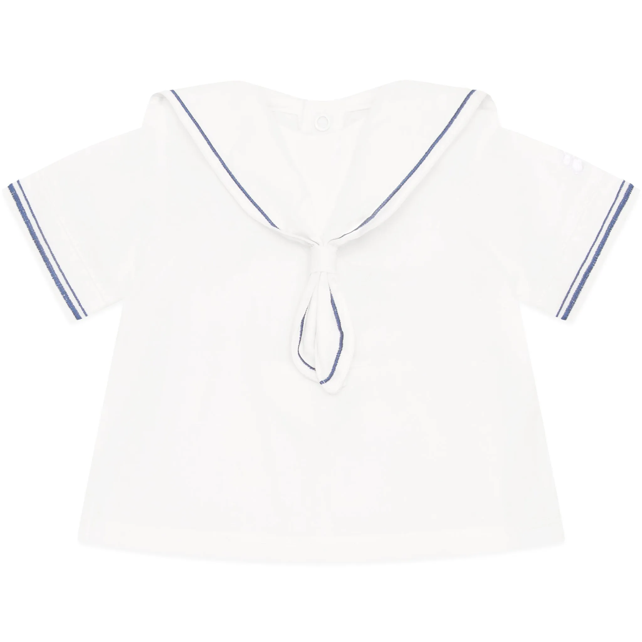Joseph White Boys Linen Sailor Outfit with Hat