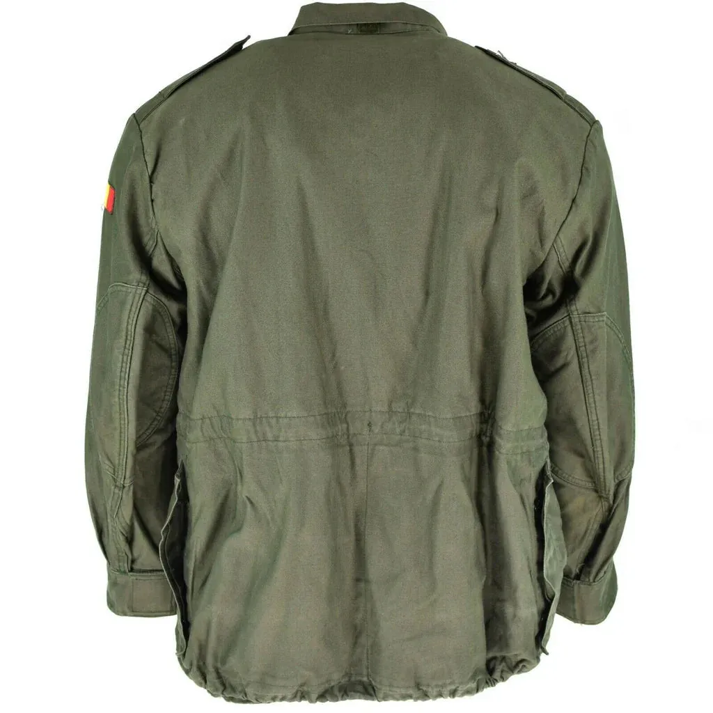 La Défense Belge Belgium Cold War Era Army Green Cotton M64-M88 6-pocket Field Jacket