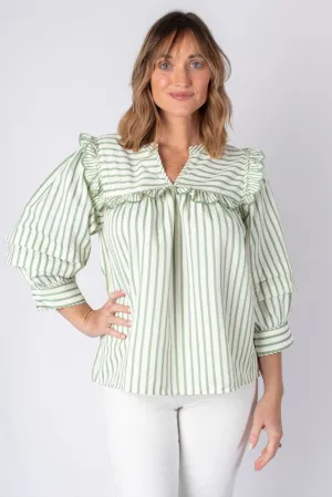 Lily Striped Long Sleeve Top