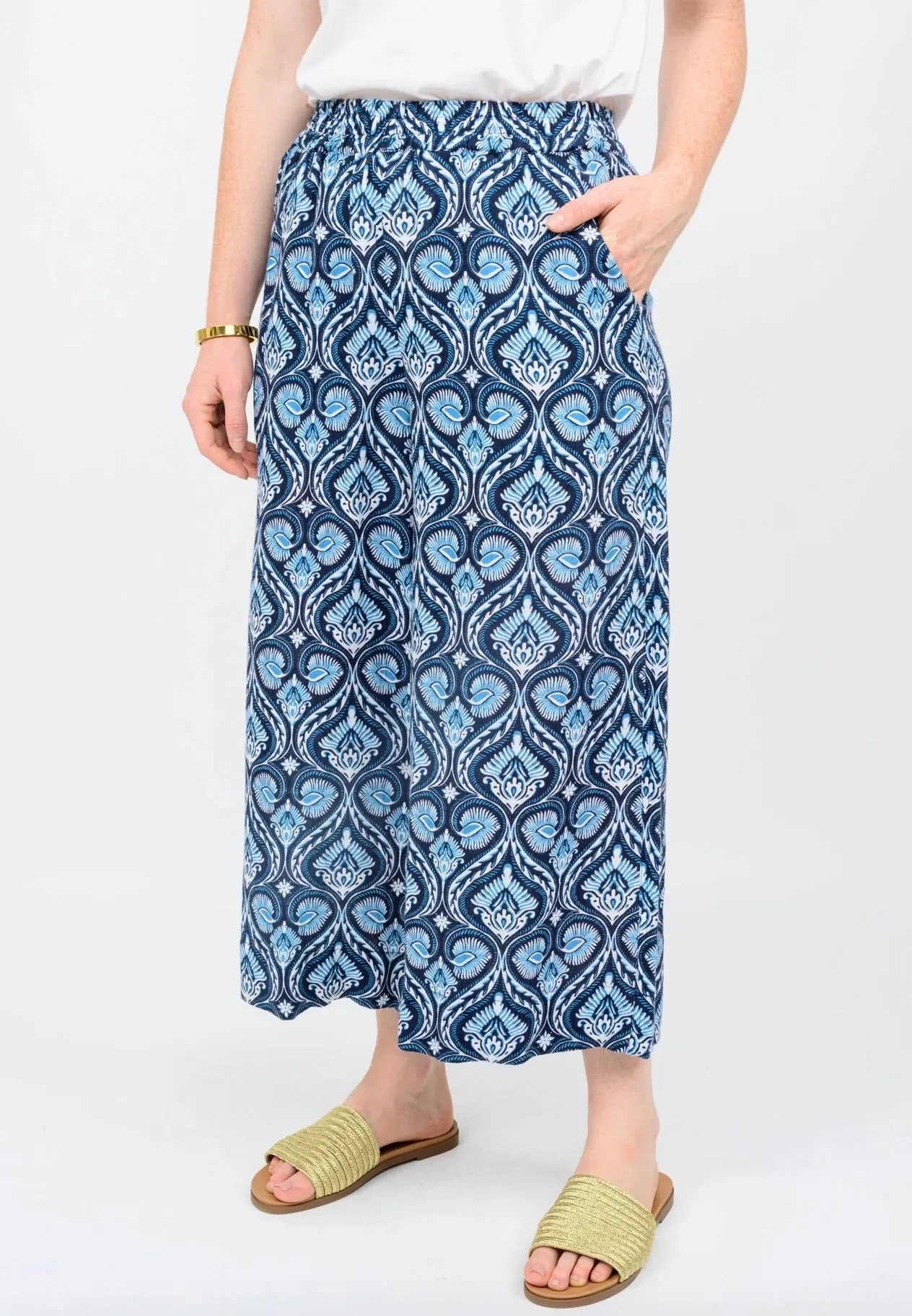 LINEN BLEND PANT