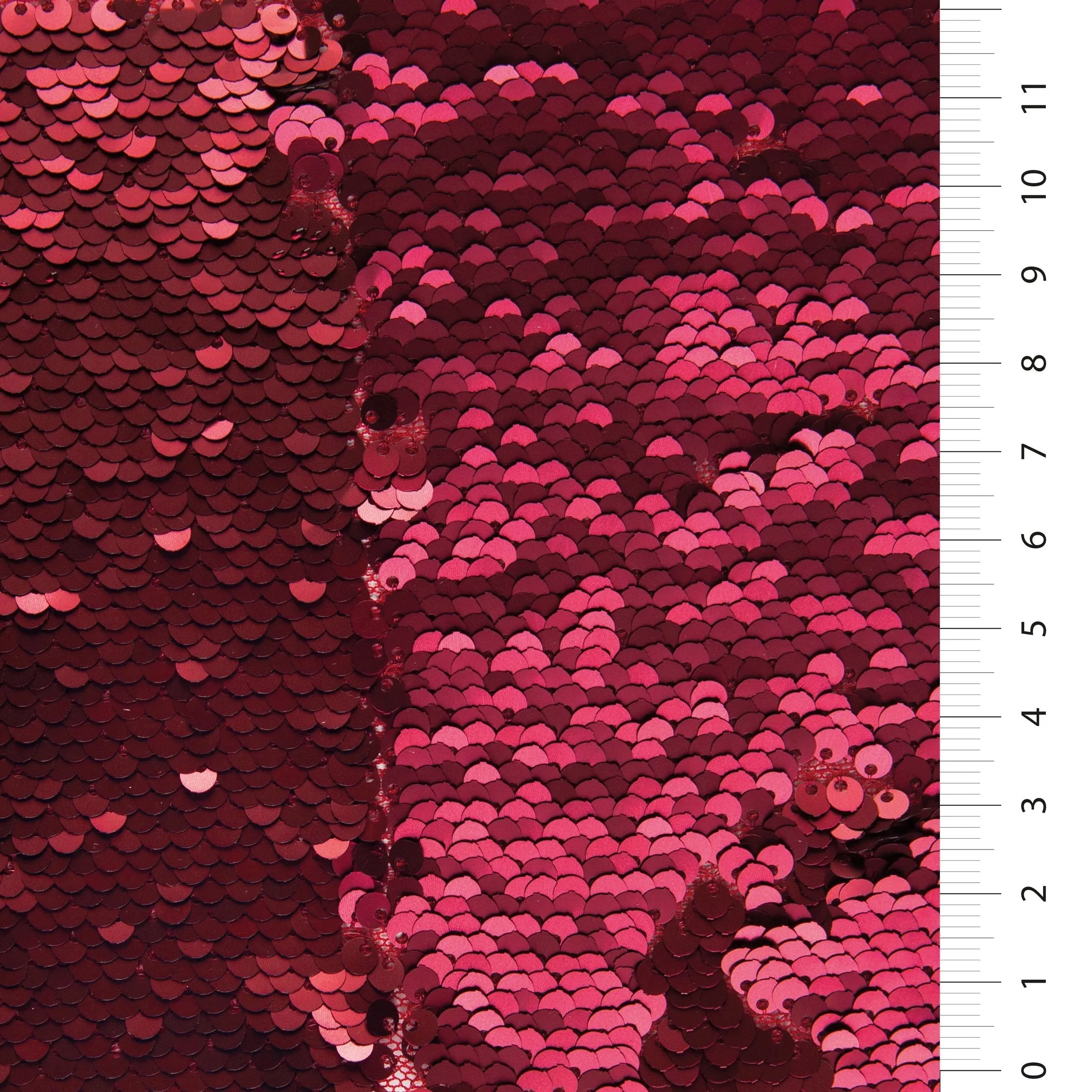 London Style Iridescent Mermaid Sequined Matte Fabric