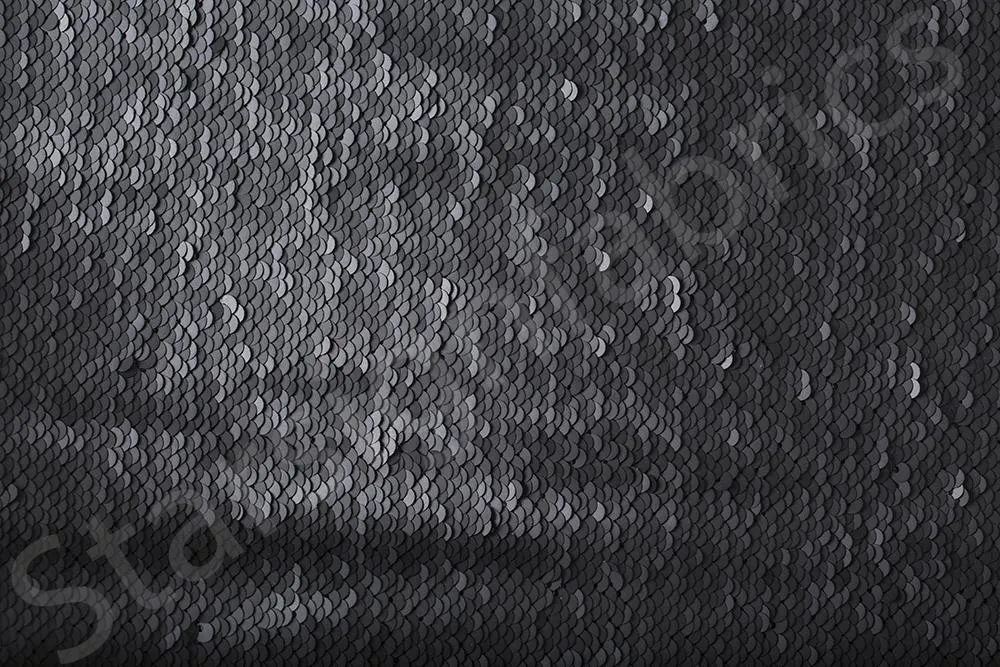 London Style Iridescent Mermaid Sequined Matte Fabric