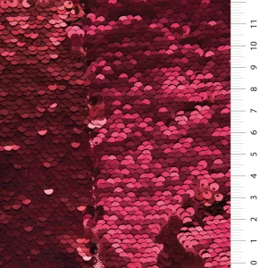 London Style Iridescent Mermaid Sequined Matte Fabric