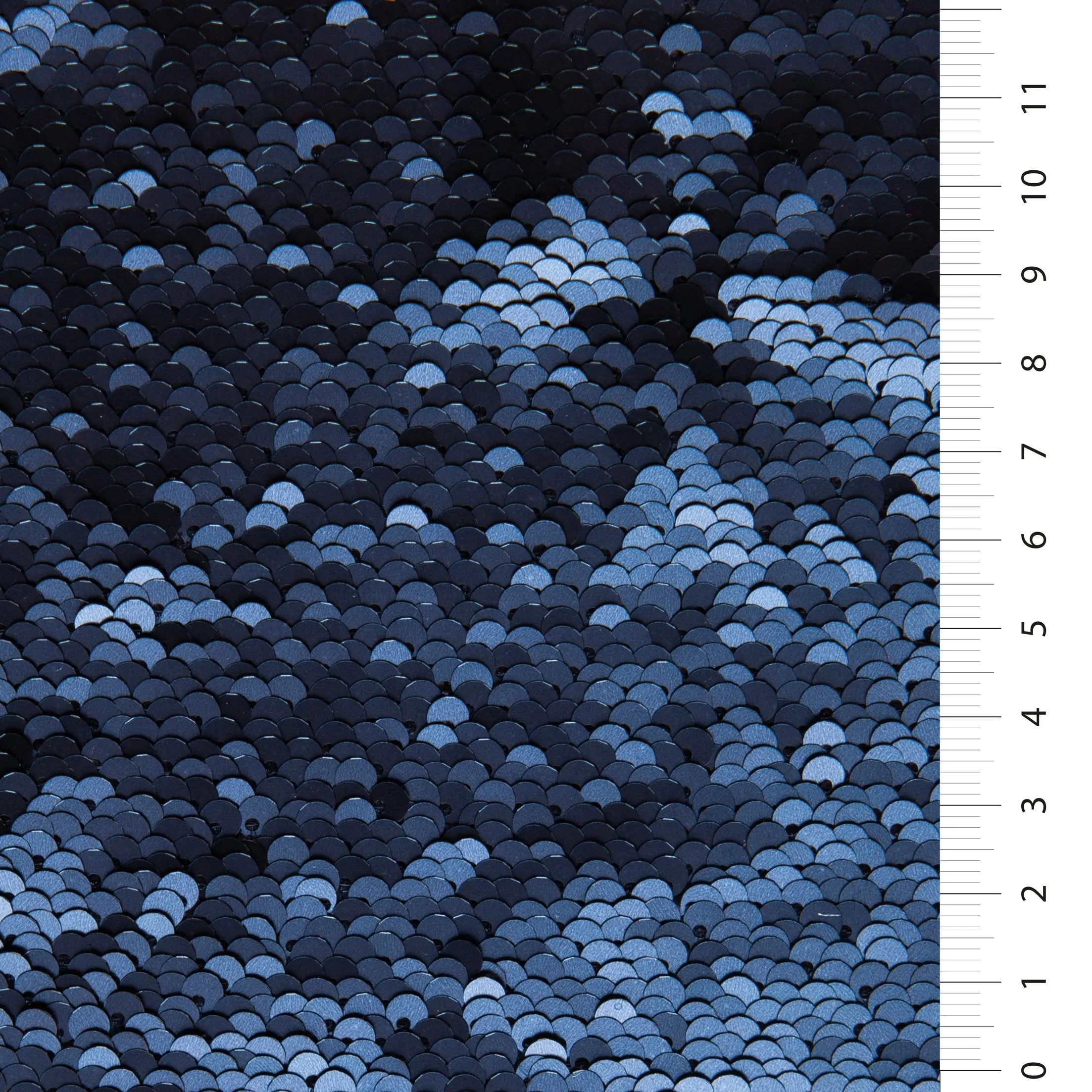 London Style Iridescent Mermaid Sequined Matte Fabric