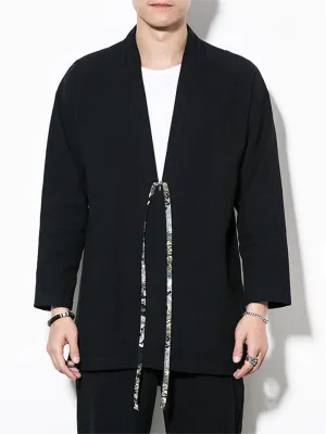 Loose Solid Color Stand Collar Shirt