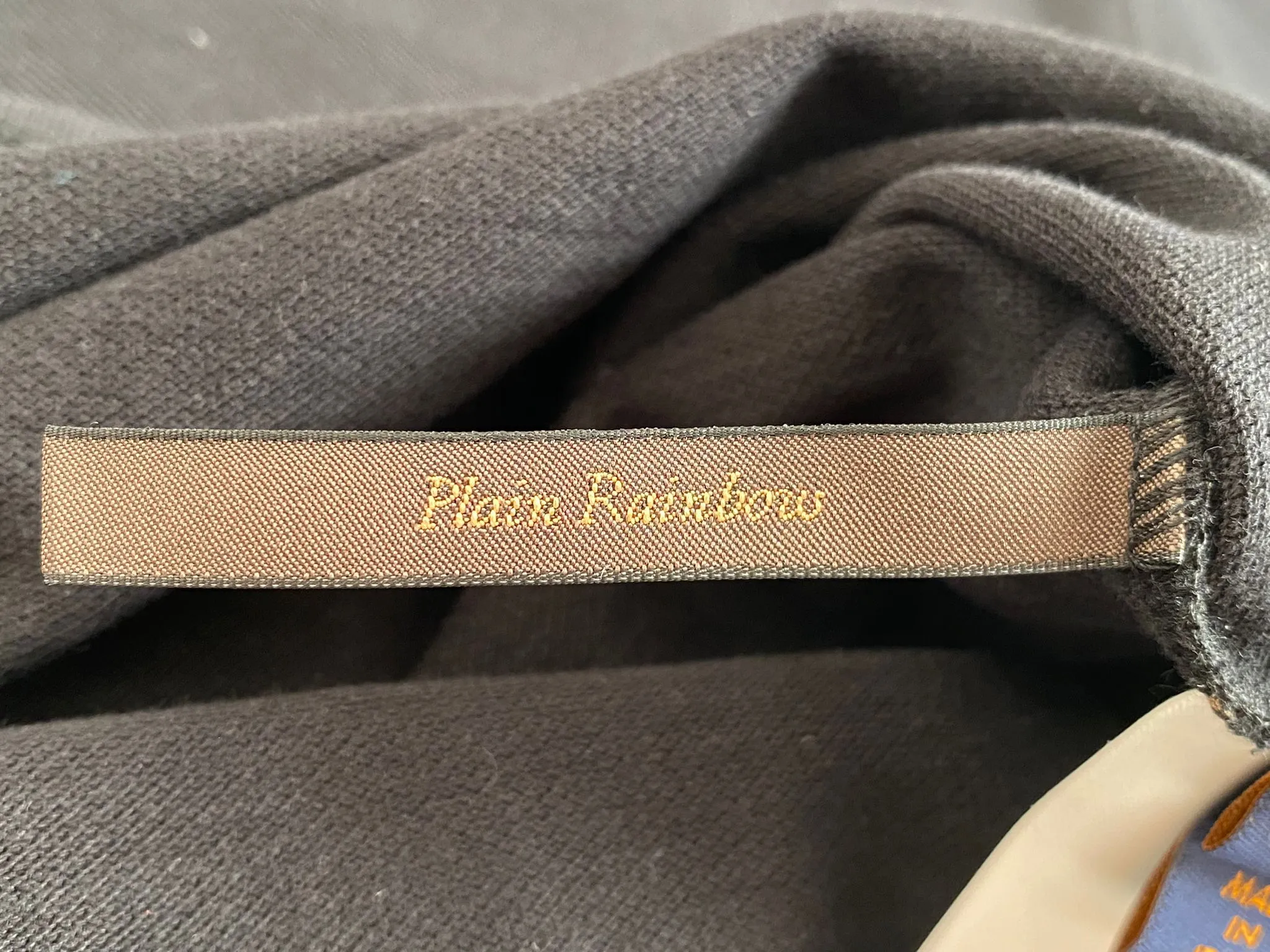 LV Rainbow Collar Half Zip Polo