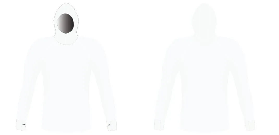 MEN AND WOMEN CUSTOM SNORKEL HOODIE LONG SLEEVE RASH GUARD