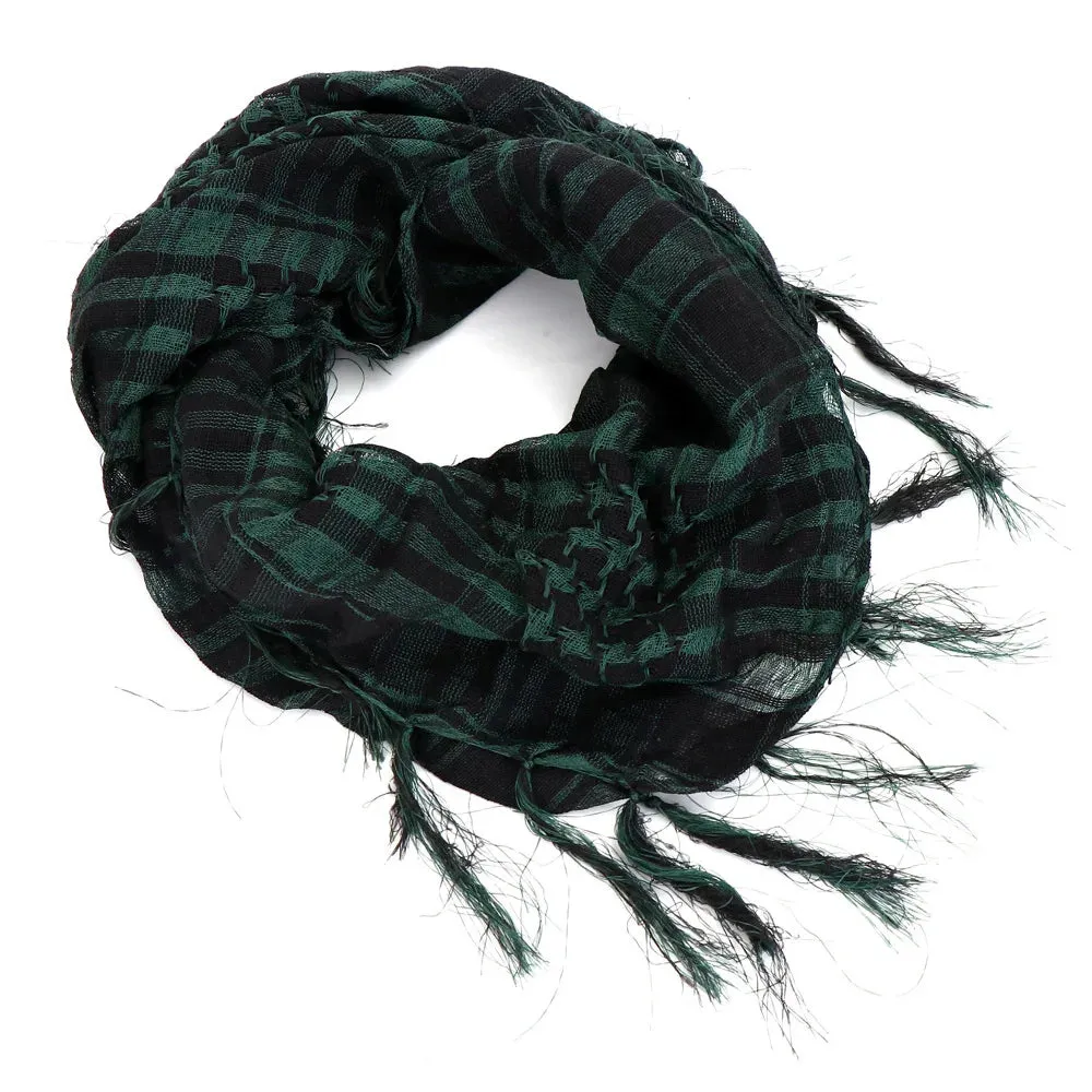 Men Women Tacticals Arab Scarf Fashion Lightweight Hijab Scarf Spring Army Plaid Head Scarf Keep Warm Scarfs Outdoor Equipment