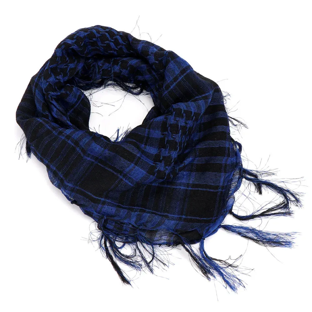 Men Women Tacticals Arab Scarf Fashion Lightweight Hijab Scarf Spring Army Plaid Head Scarf Keep Warm Scarfs Outdoor Equipment