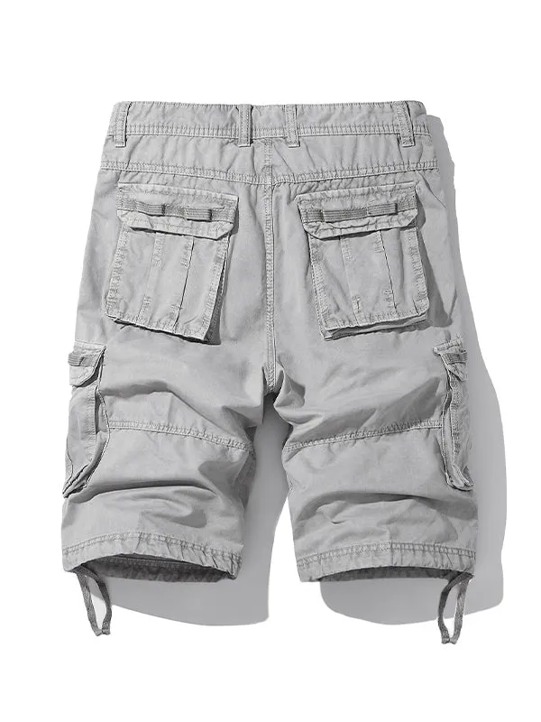 Men'S Beach Multi Bag Plus Size Cargo Shorts