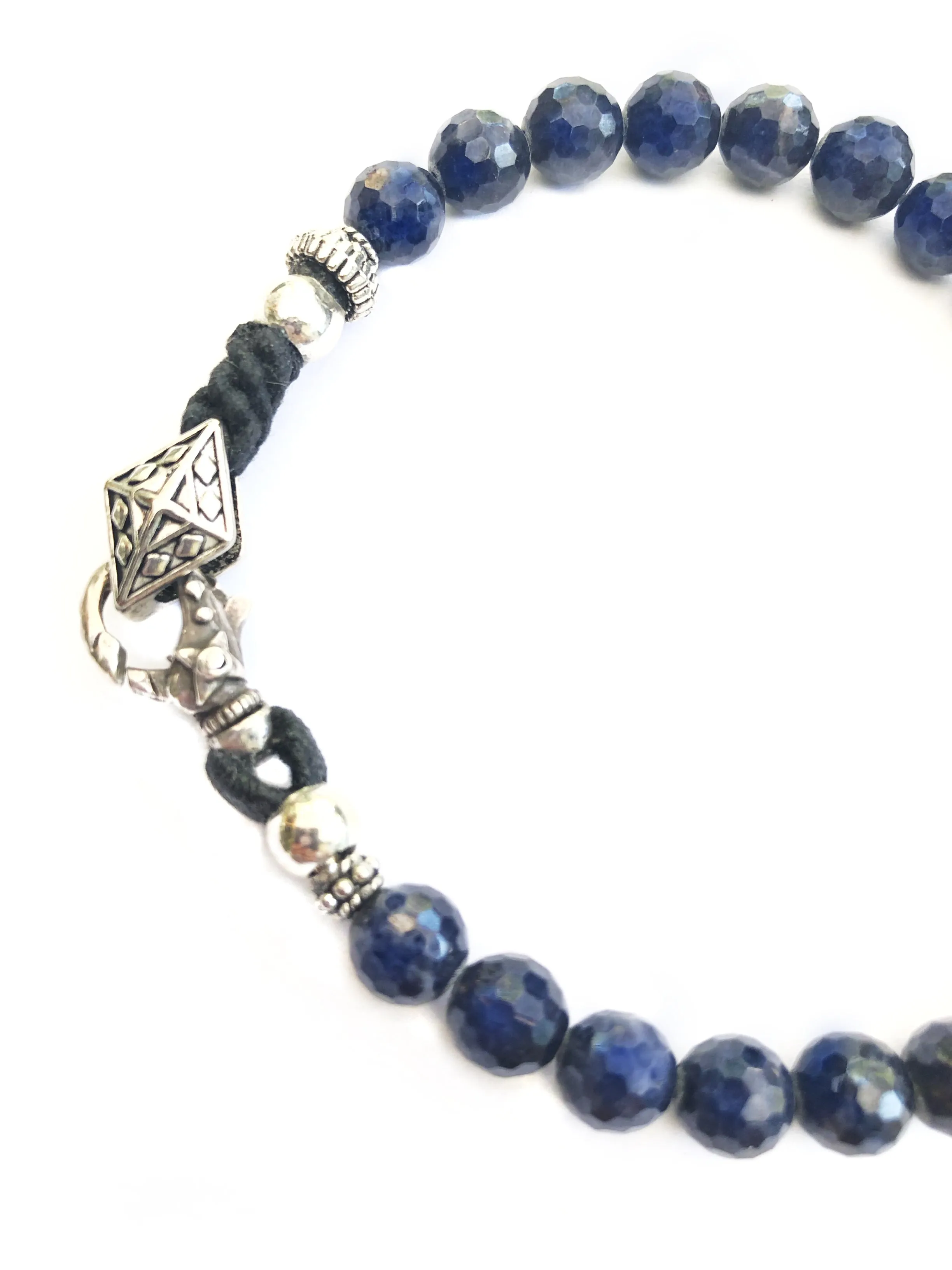 Men’s Blue Sapphire Classic Bracelet