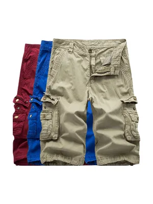 Men'S Casual Relaxed Beach Cargo Shorts